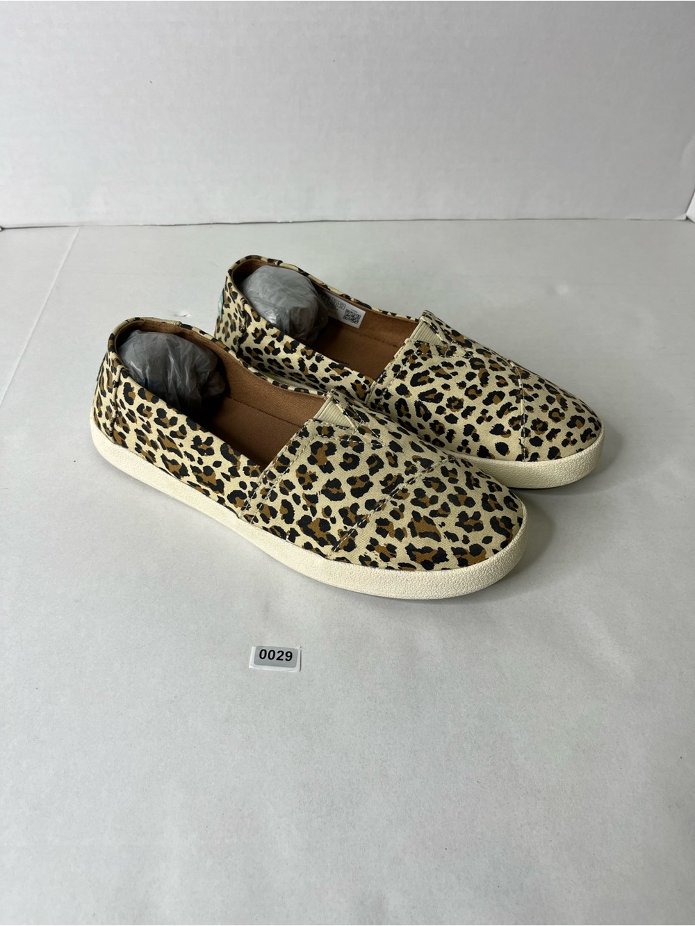 Toms Leopard Print Slip-On Sneakers - Brown/Black/Cream